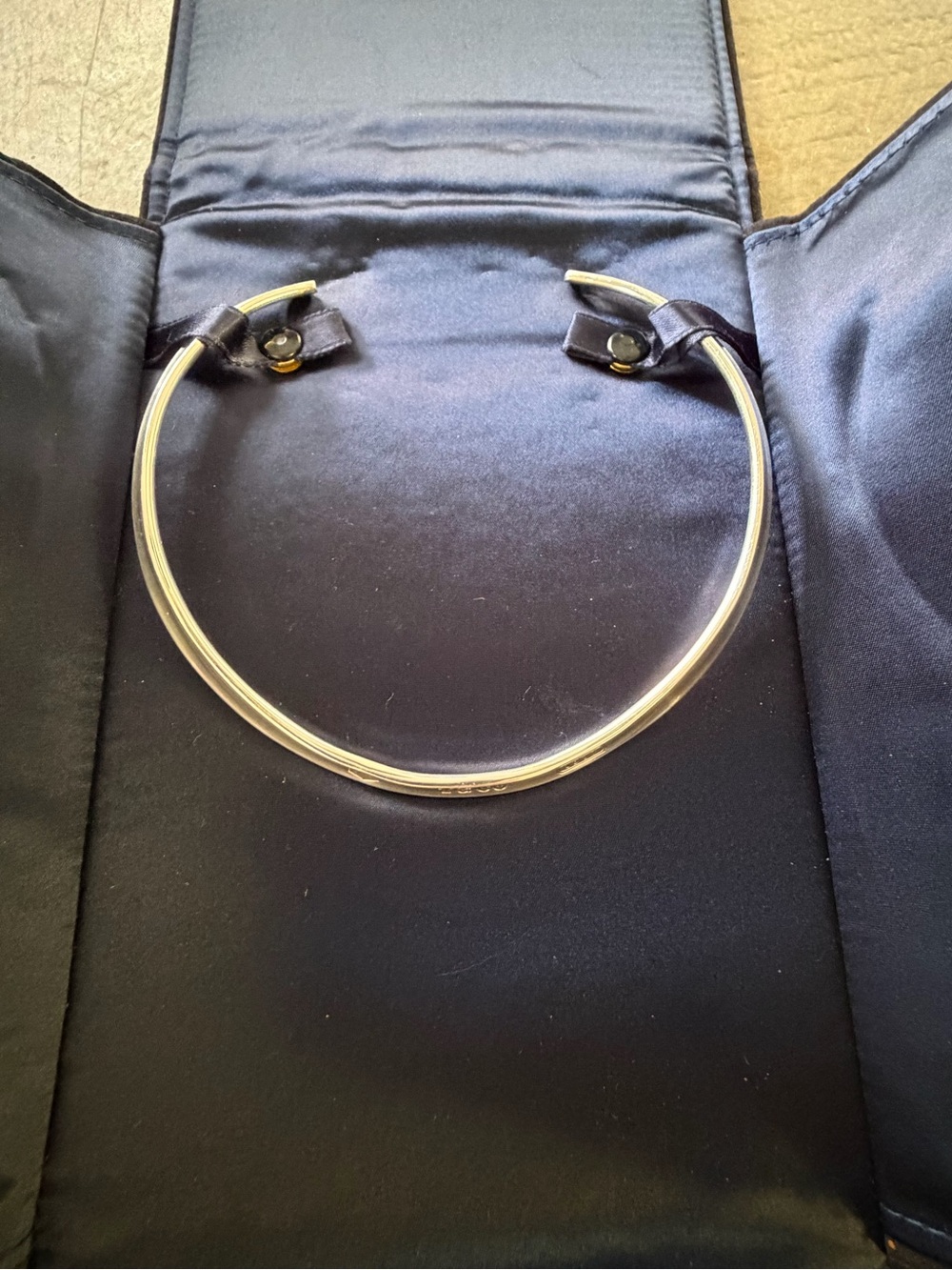 Tiffany & Co. 925 Silver Open Collar cuff Necklace - Picture 2 of 11